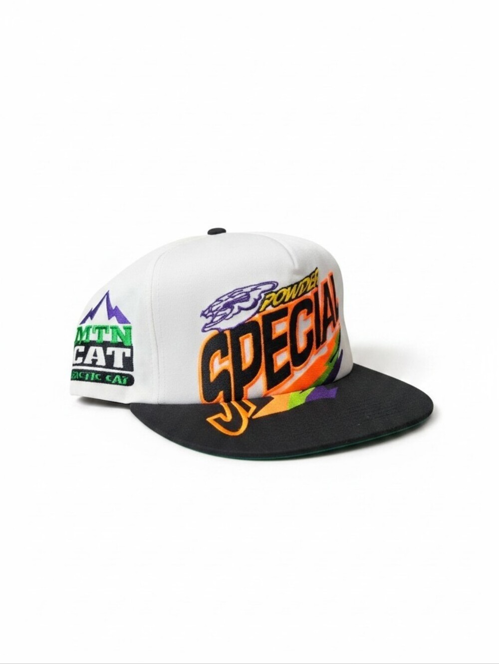 Vintage Arctic Cat Powder Special MTN Cat Snapback Hat